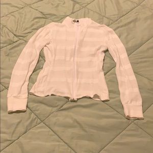 BCBGMaxazria zippered shirt size small